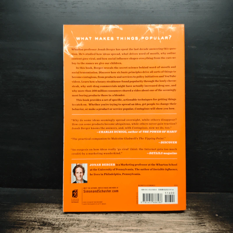 Contagious: Why Things Catch On - Jonah Berger รูปที่ 2