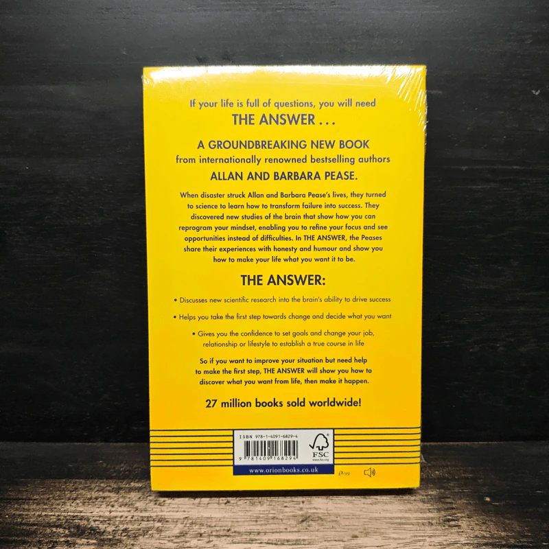 The Answer - Barbara Pease, Allan Pease รูปที่ 2