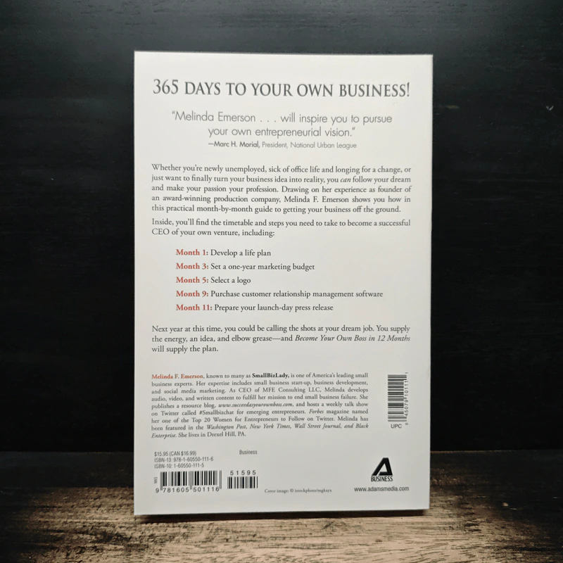 Become Your Own Boss in 12 Months - Melinda F. Emerson รูปที่ 2