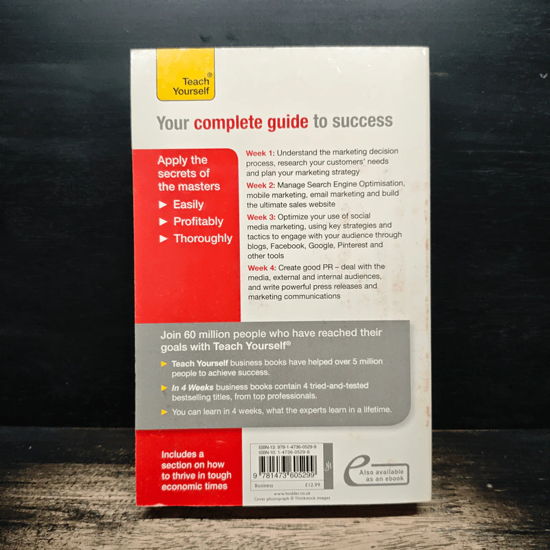 Teach Yourself Marketing in 4 Weeks - Eric Davies, Nick Smith, Brian Salter รูปที่ 2