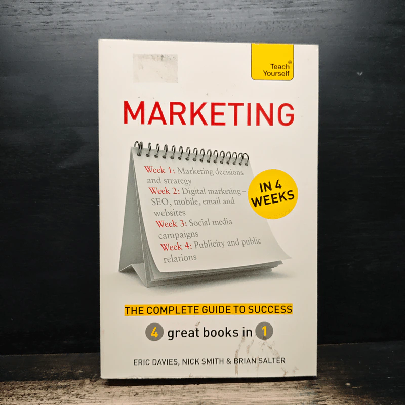 Teach Yourself Marketing in 4 Weeks - Eric Davies, Nick Smith, Brian Salter รูปที่ 1