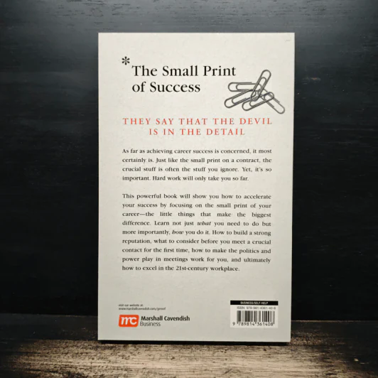 The Small Print of Success - David Thompson รูปที่ 2