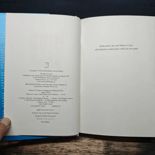 Mind Over Money - Brad Klontz, Ted Klontz รูปที่ 5