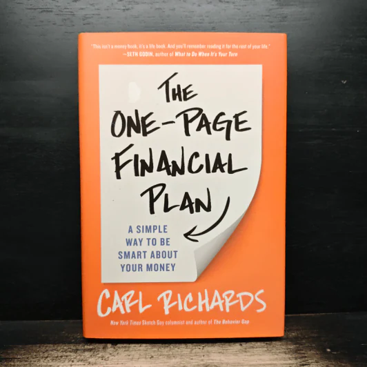 The One-Page Financial Plan - Carl Richards รูปที่ 1