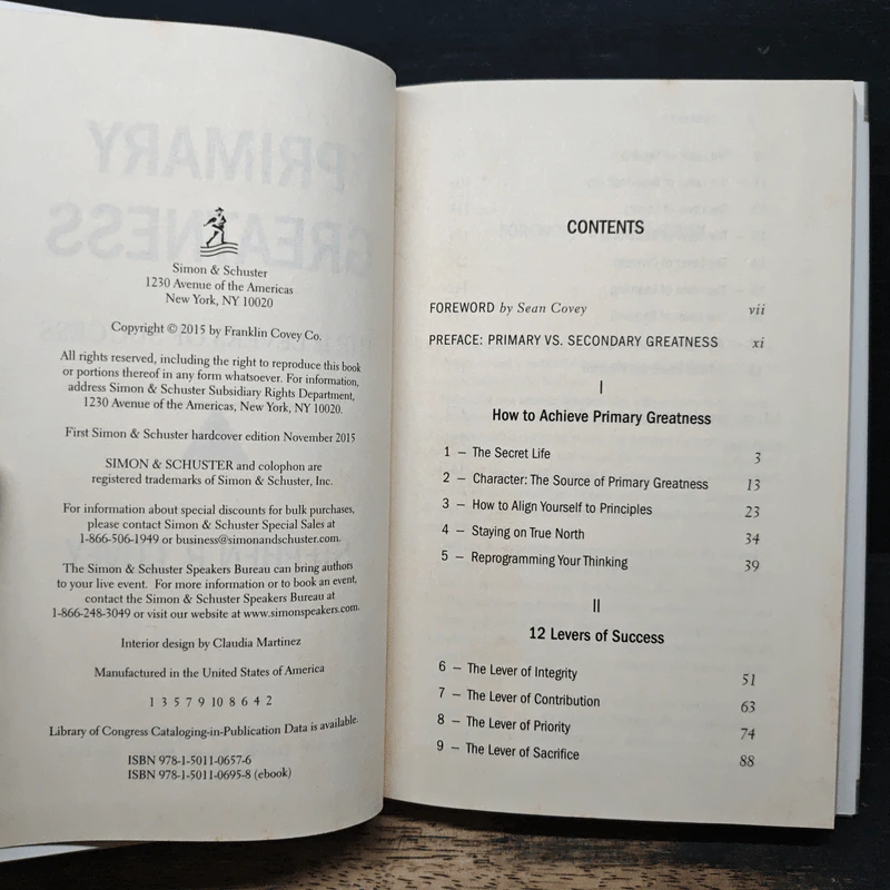 Primary Greatness: The 12 Levers of Success - Stephen R. Covey รูปที่ 6
