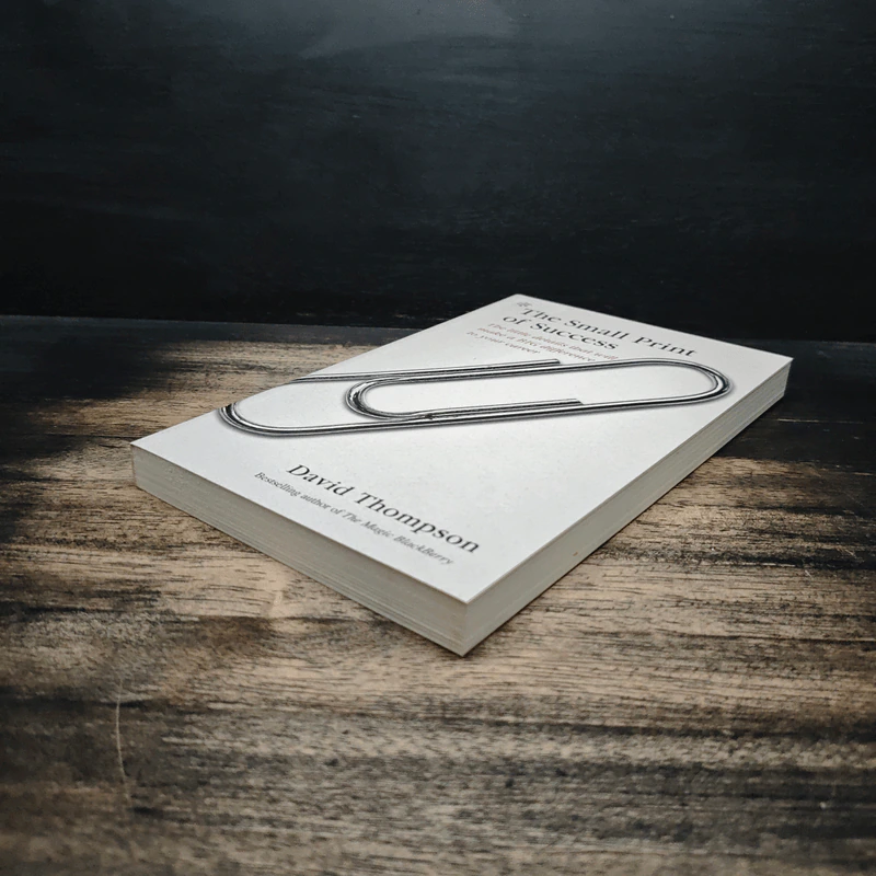 The Small Print of Success - David Thompson รูปที่ 3