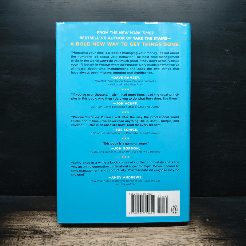 Procrastinate on Purpose - Rory Vaden รูปที่ 2