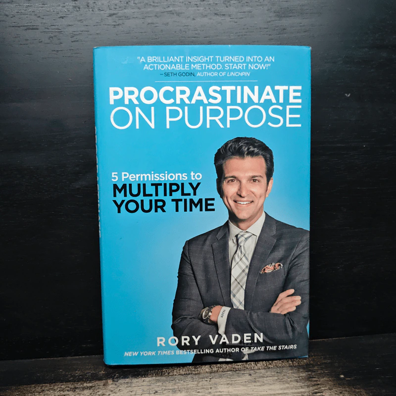 Procrastinate on Purpose - Rory Vaden รูปที่ 1