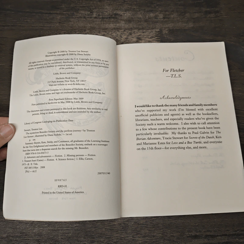 The Mysterious Benedict Society - Trenton Lee Stewart รูปที่ 6