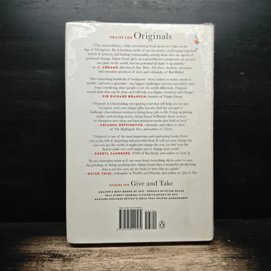Originals How Non-Conformists Move The World - Adam Grant รูปที่ 2
