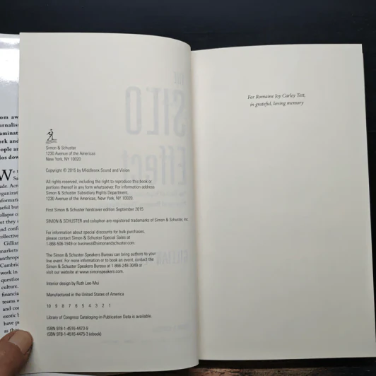 The Silo Effect - Gillian Tett รูปที่ 6