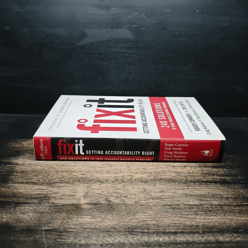 Fixit: Getting Accountability Right - Roger Connors, Tom Smith รูปที่ 3
