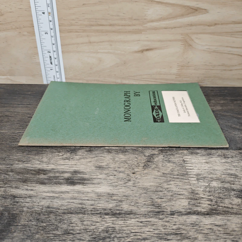 Monograph - Dade Education รูปที่ 2