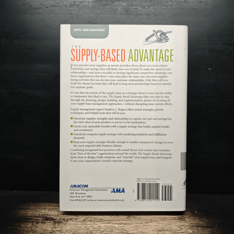 The Supply-Based Advantage - Stephen C. Rogers รูปที่ 2