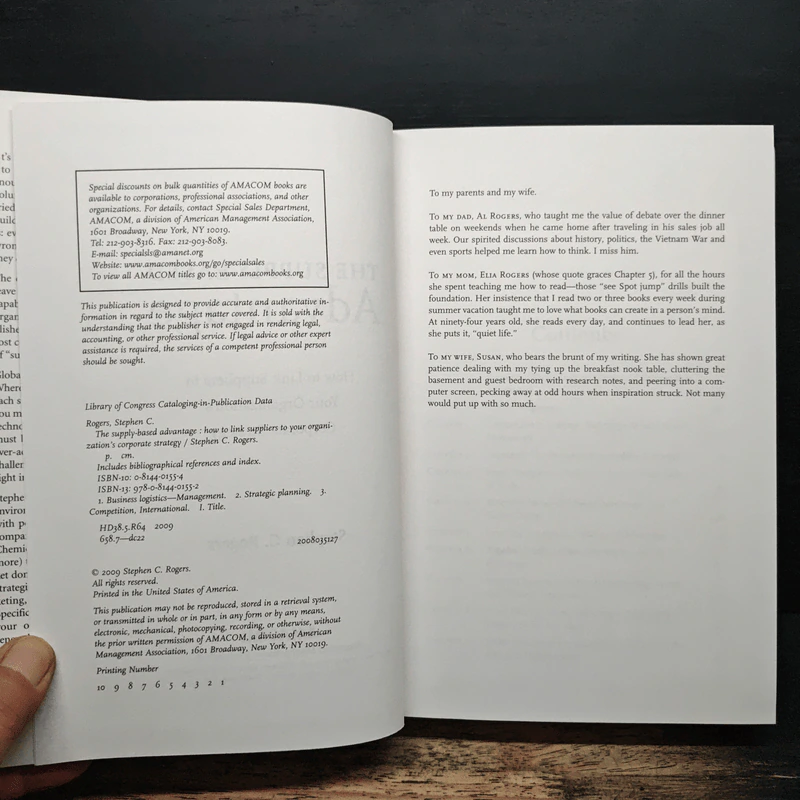 The Supply-Based Advantage - Stephen C. Rogers รูปที่ 6