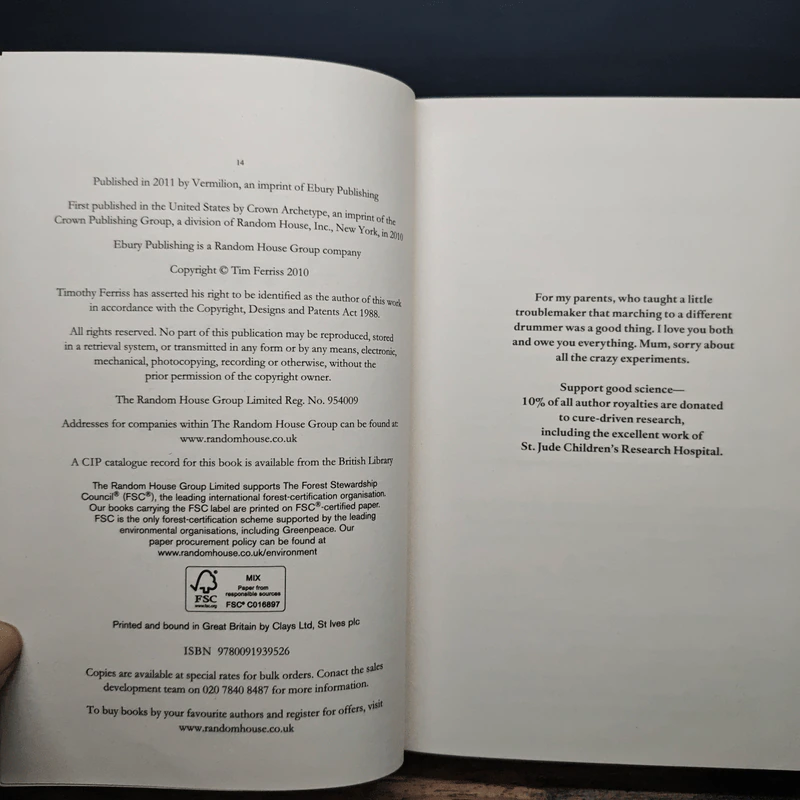 The 4-Hour Body - Timothy Ferriss รูปที่ 6