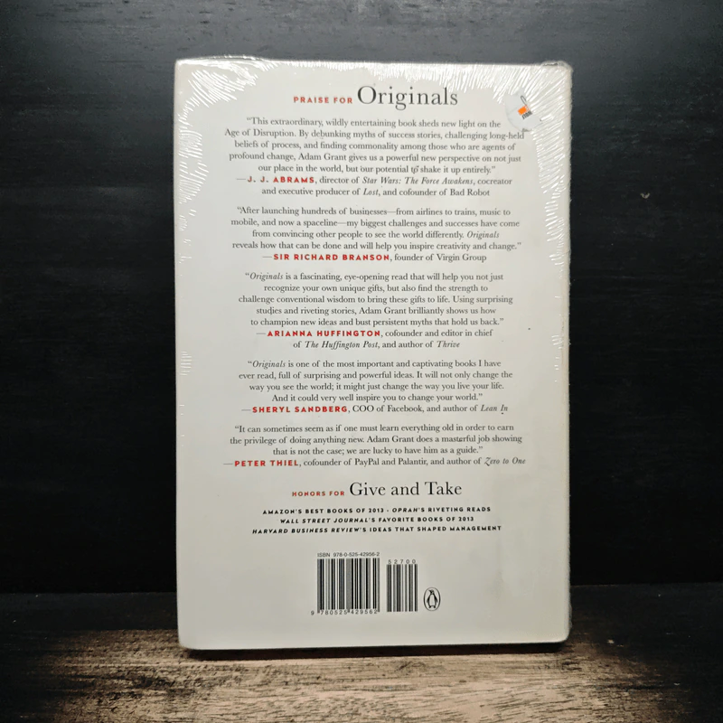 Originals How Non-Conformists Move The World - Adam Grant รูปที่ 2