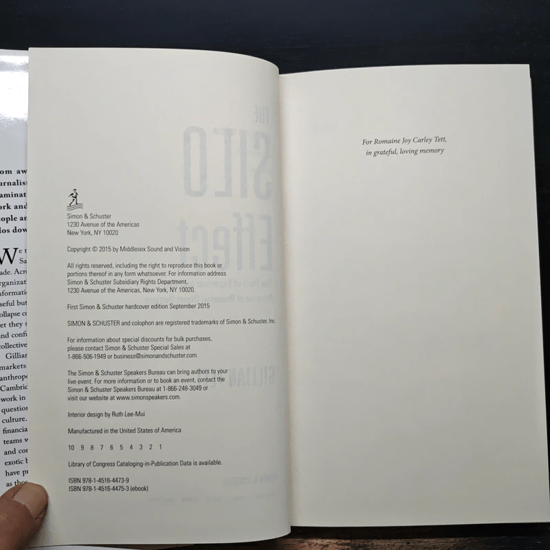 The Silo Effect - Gillian Tett รูปที่ 6
