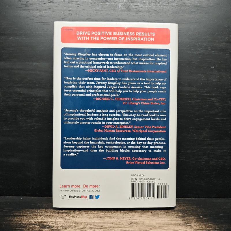 Inspired People Produce Results - Jeremy Kingsley รูปที่ 2