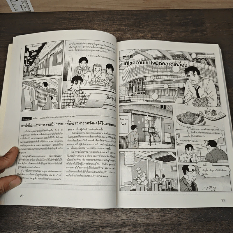 สุดยอดกลยุทธ์จัดการร้านอาหาร ฉบับการ์ตูน กฎ 26 ข้อสู่การเป็นร้านยอดนิยม - Akira Harada รูปที่ 7