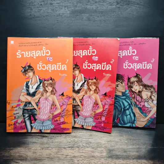 ร้ายสุดขั้วกะชั่วสุดขีด 3 เล่มจบ - ใบสน รูปที่ 1