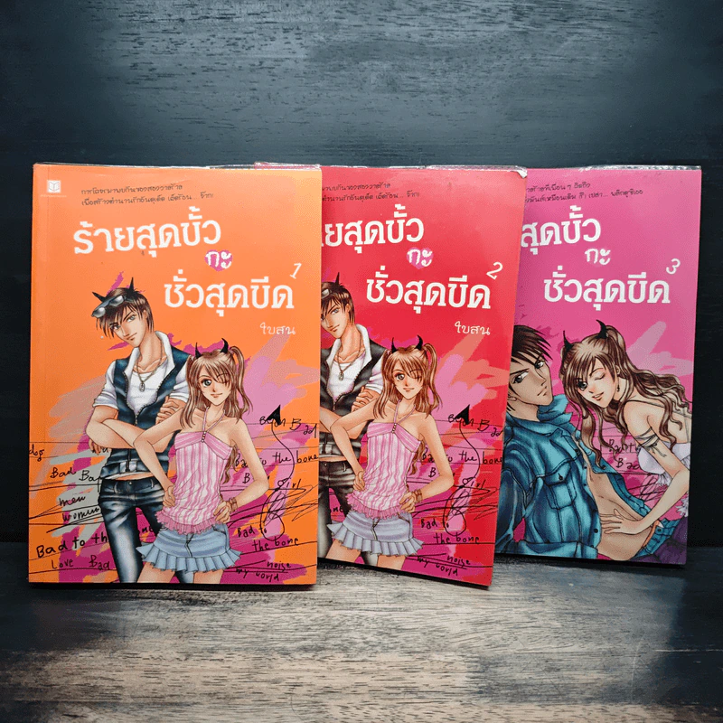 ร้ายสุดขั้วกะชั่วสุดขีด 3 เล่มจบ - ใบสน รูปที่ 1