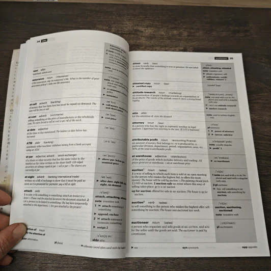 Oxford Dictionary of Business English รูปที่ 7