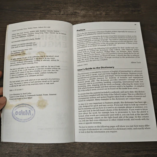 Oxford Dictionary of Business English รูปที่ 6