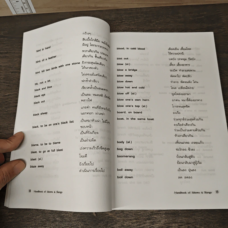 Handbook of Idioms and Slangs - สิริ เชิดชูสกุล รูปที่ 8