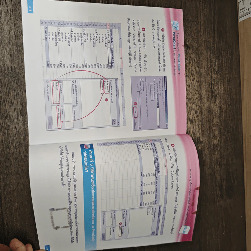 พื้นฐาน + ประยุกต์ใช้ PivotTable & PivotChart ใน MS Excel ฉบับเข้าใจง่าย - สุเทพ โลหณุต รูปที่ 10