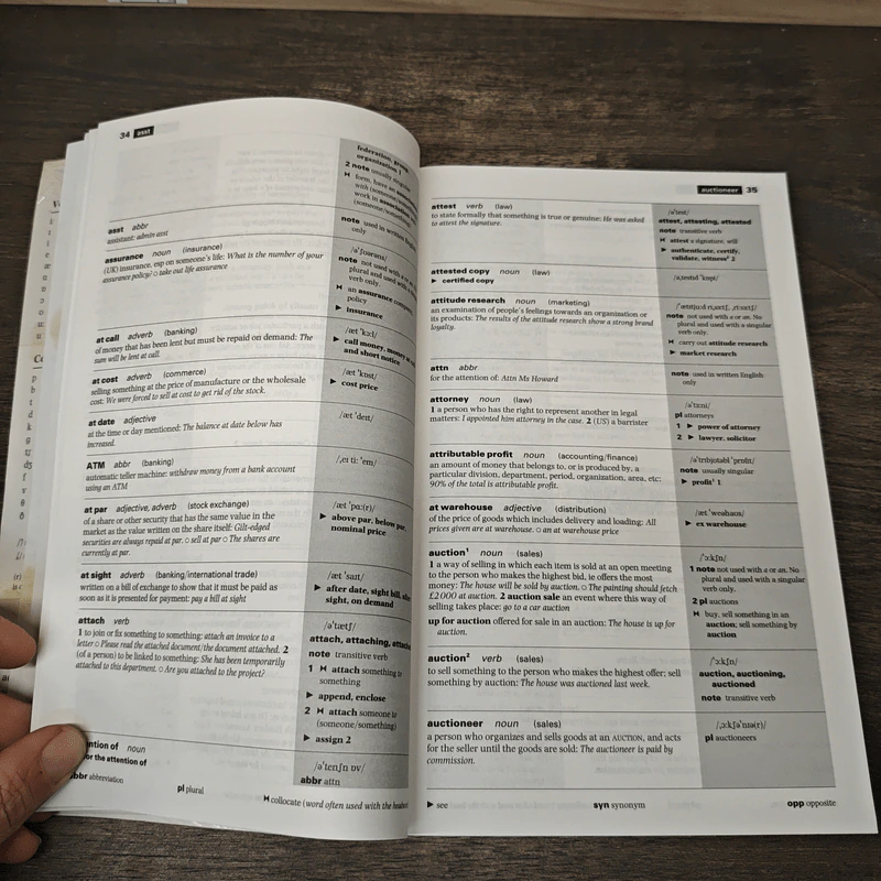 Oxford Dictionary of Business English รูปที่ 7