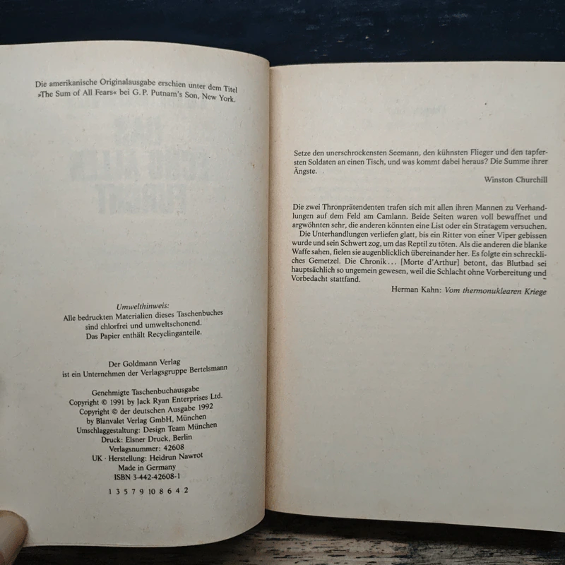 Das Echo Aller Furcht - Tom Clancy รูปที่ 6