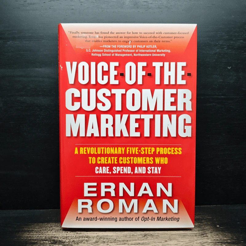 Voice-of-the-Customer Marketing - Ernan Roman รูปที่ 1