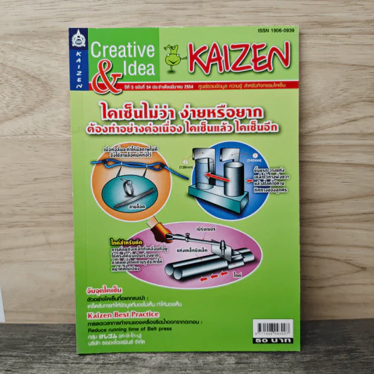 Creative & Idea KAIZEN ปีที่ 5 ฉบับที่ 54 มี.ค.2554 รูปที่ 1