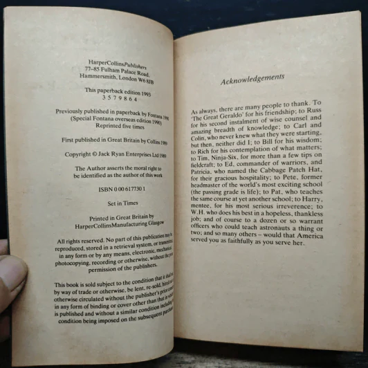 Clear and Present Danger - Tom Clancy รูปที่ 6