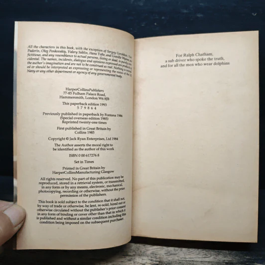 The Hunt for Red October - Tom Clancy รูปที่ 6