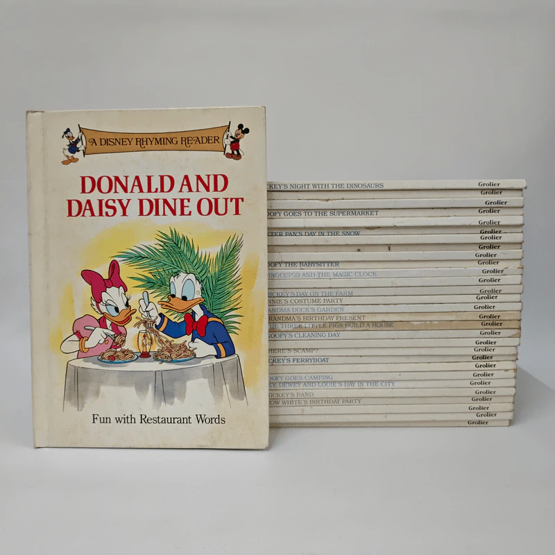 หนังสือปกขาวดิสนีย์ ชุด A Disney Rhyming Reader #Disney รูปที่ 1