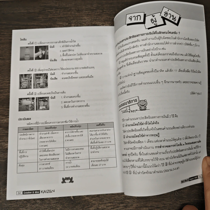 Creative & Idea KAIZEN ปีที่ 2 ฉบับที่ 23 ส.ค.2551 รูปที่ 10