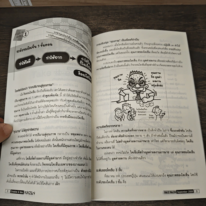 Creative & Idea KAIZEN ปีที่ 2 ฉบับที่ 24 ก.ย.2551 รูปที่ 8