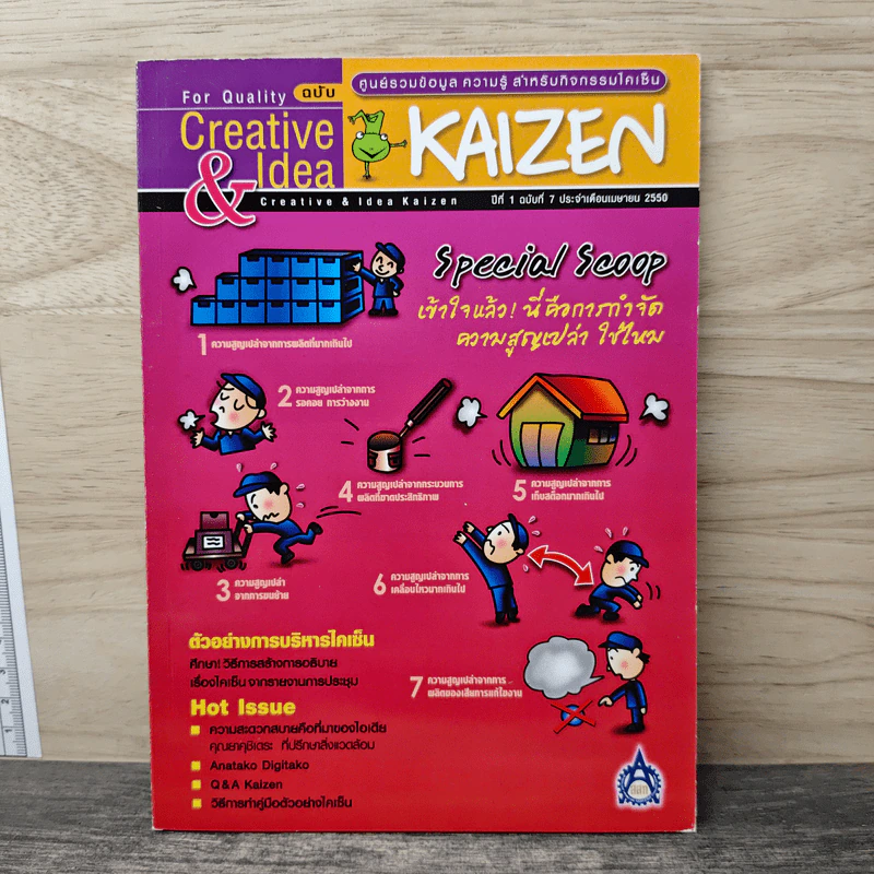 Creative & Idea KAIZEN ปีที่ 1 ฉบับที่ 7 เม.ย.2550 รูปที่ 1