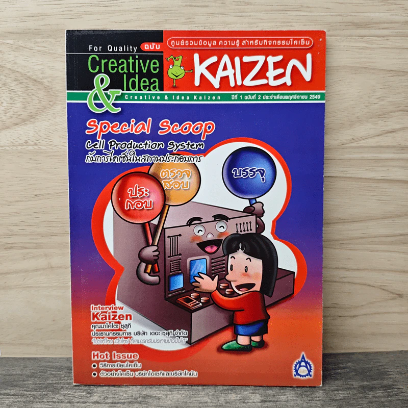 Creative & Idea KAIZEN ปีที่ 1 ฉบับที่ 2 พ.ย.2549 รูปที่ 1
