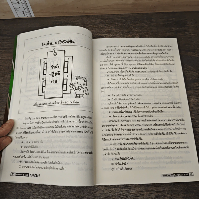 Creative & Idea KAIZEN ปีที่ 6 ฉบับที่ 72 ก.ย.2555 รูปที่ 9