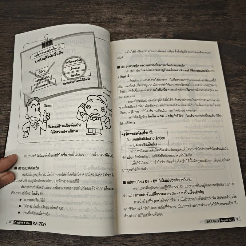 Creative & Idea KAIZEN ปีที่ 6 ฉบับที่ 71 ส.ค.2555 รูปที่ 8