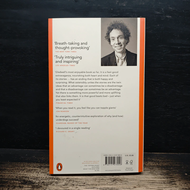 David & Goliath - Malcolm Gladwell รูปที่ 2