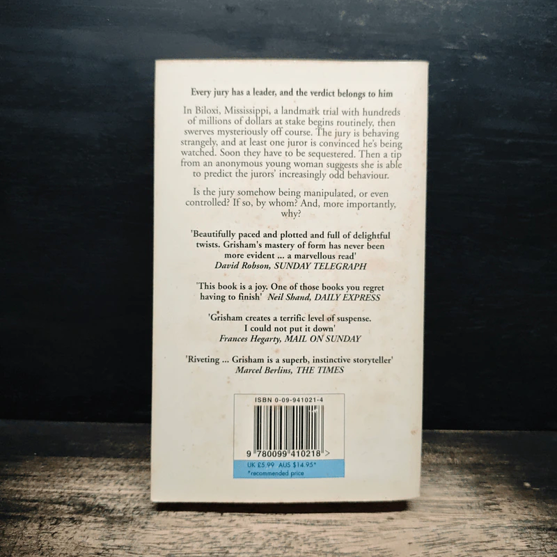 The Runaway Jury - John Grisham รูปที่ 2