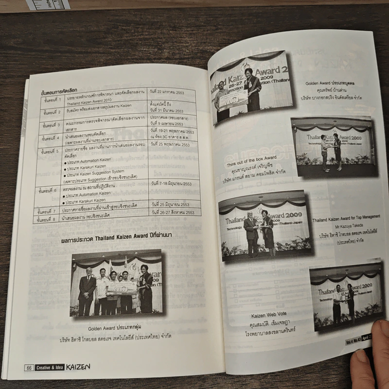 Creative & Idea KAIZEN ปีที่ 4 ฉบับที่ 43 เม.ย.2553 รูปที่ 10