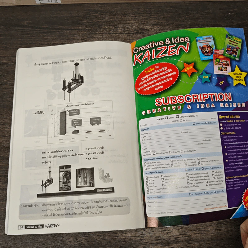 Creative & Idea KAIZEN ปีที่ 5 ฉบับที่ 52 ม.ค.2554 รูปที่ 10