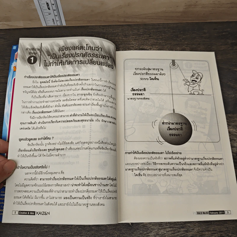 Creative & Idea KAIZEN ปีที่ 5 ฉบับที่ 53 ก.พ.2554 รูปที่ 9