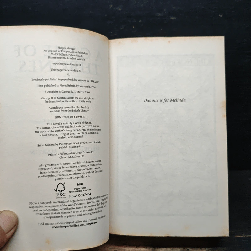 A Game of Thrones - George R.R. Martin รูปที่ 6