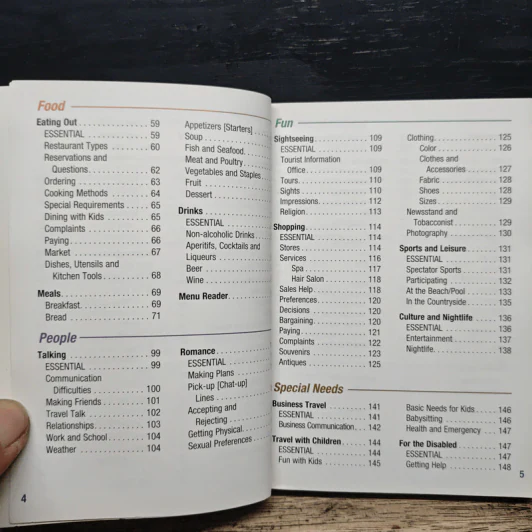 หนังสือ Arabic Phrase Book & Dictionary รูปที่ 7